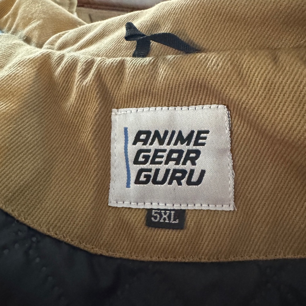 5x Attack on Titan Tan Jacket with Quilted Interior - Picture 8 of 8